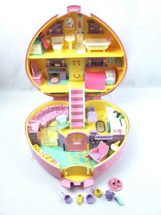 1992 Vintage Bluebird Lucy Locket Large Polly Pocket Play Case