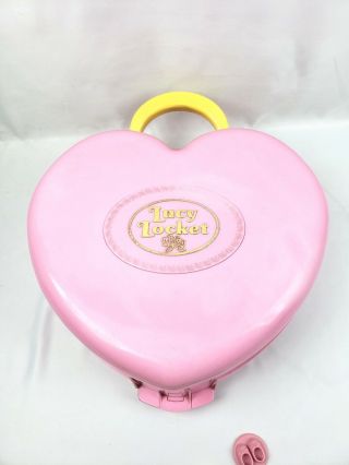 1992 Vintage Bluebird Lucy Locket Large Polly Pocket Play Case 8