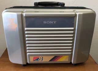 Sony EV - C8u Video 8 Cassette Recorder Deck,  CCD - M8u Camera Mini 8 Vintage 1980s 3