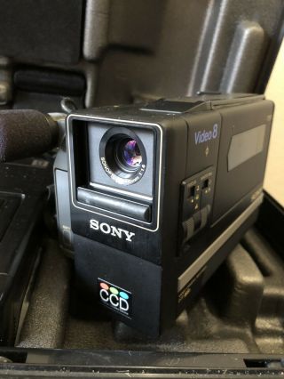 Sony EV - C8u Video 8 Cassette Recorder Deck,  CCD - M8u Camera Mini 8 Vintage 1980s 7