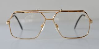 Cazal Vintage Sunglasses - Nos - Model 734 - Col.  97 - Gold