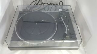 Vintage Sanyo TP - 1020 Vintage Direct Drive Turntable w Pitch Adjust Auto Return 3