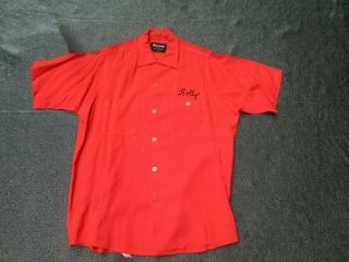 3 VINTAGE 60 ' S BOWLING SHIRTS EMBROIDERED OAKLEY MUSIC CENTER 5