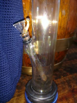 Vintage 22in Graffix Bong Water Pipe With Knit Protected Bag 4