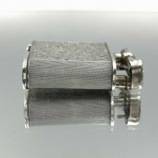 Great Rare SOLID SILVER 900 PETROL DUNHILL FORM lighter feuerzeug 5