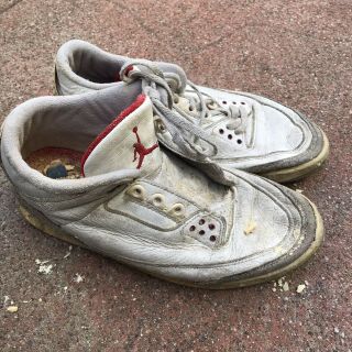 Vintage Nike Air Jordan Iii Og Size 10 3 Shoes Cement