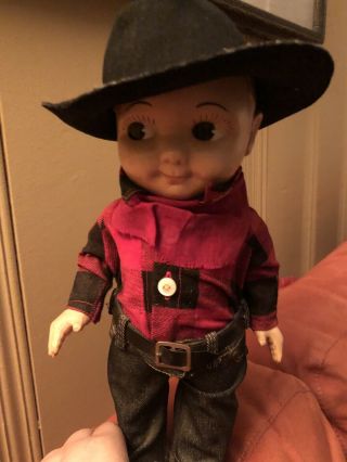 Vintage Buddy Lee doll Cowboy Outfit with hat Rivet Lee Jeans Ad 4 Menswear Shop 3