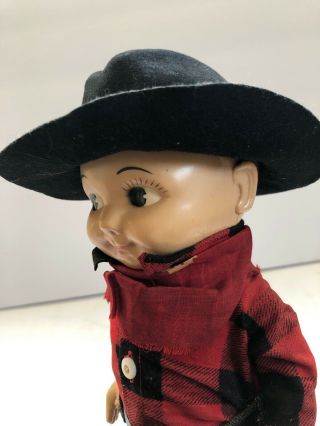 Vintage Buddy Lee doll Cowboy Outfit with hat Rivet Lee Jeans Ad 4 Menswear Shop 6