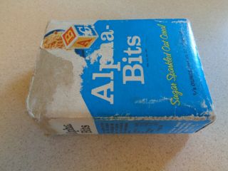 1962 Post Cereal Alpha Bits Luis Aparicio White Sox 49 Vintage Full Box Rare 2