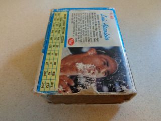 1962 Post Cereal Alpha Bits Luis Aparicio White Sox 49 Vintage Full Box Rare 4