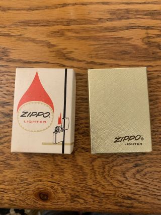 2 Vintage Zippo Lighters NIB 2