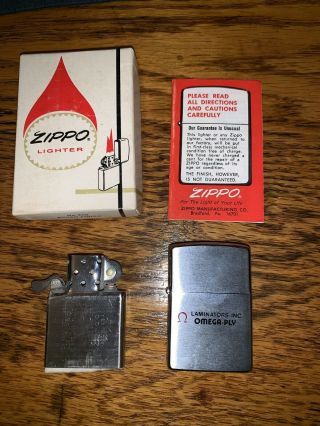 2 Vintage Zippo Lighters NIB 8