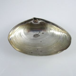 Gorgeous Clam Shell Dish | Vintage Wallace Sterling Silver | 4020 | 14.  7g