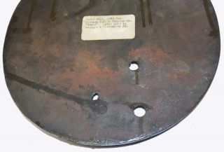 Rare Railroad Build Plate Baldwin Locomotive Burham Parry Williams Philda 10