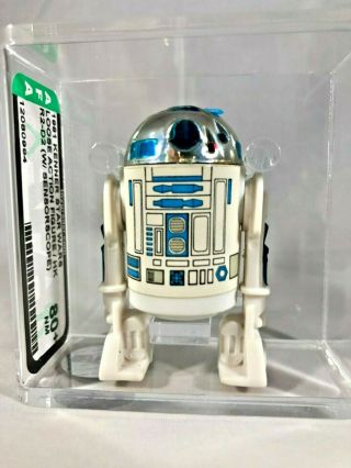 R2 - D2 Sensorscope Kenner Vintage Star Wars Loose Afa 80,  Nm 1981 Esb Rotj Hk