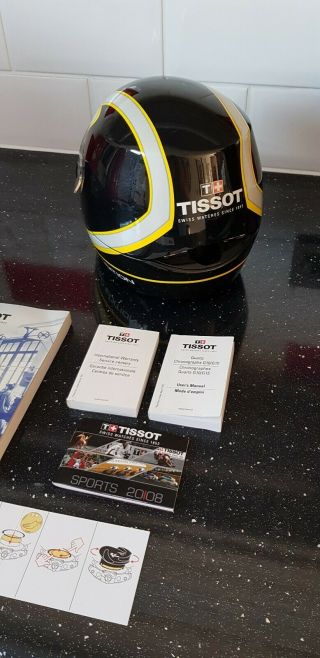 Tissot T - Race Moto GP Limited Edition 2009 Watch Very Rare With Helmet Case 11