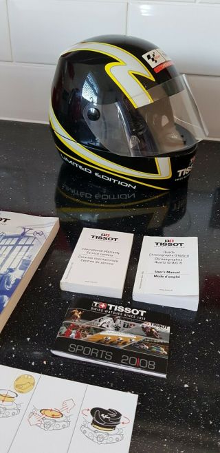 Tissot T - Race Moto GP Limited Edition 2009 Watch Very Rare With Helmet Case 12
