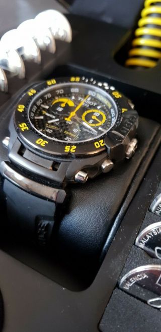 Tissot T - Race Moto GP Limited Edition 2009 Watch Very Rare With Helmet Case 6