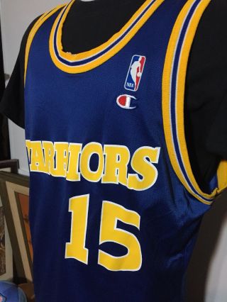 vintage champions Golden State Warriors SPREWELL Jersey Size 48 EUC 3