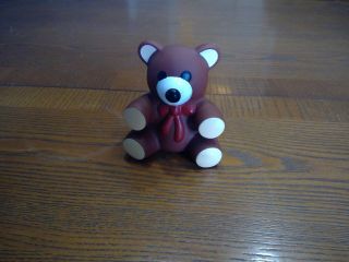 1985 Plastic/vinyl - Bear - Baby Squeaky Toy - Vintage - Ross Laboratories - Collectible