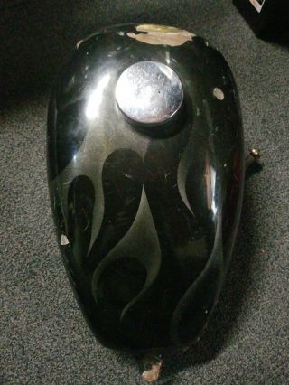 Vintage Wassell Gas Tank Look Bobber Chopper Knucklehead