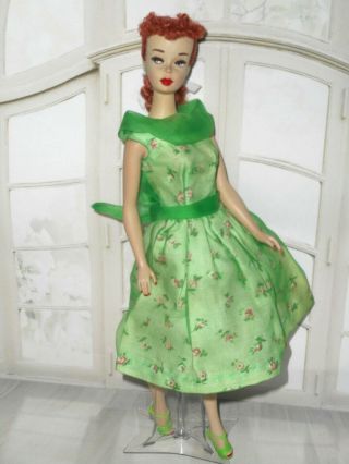 Vintage Barbie Modern Art 1625 Dress No Holes Both Tags