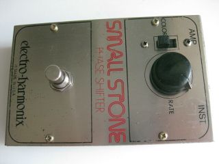 Vintage 1976 Electro - Harmonix Small Stone Phase Shifter Phaser Guitar Pedal