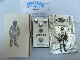 Rare Spaceman Aphelion Overdrive Pedal Black White Top 5 Of 20