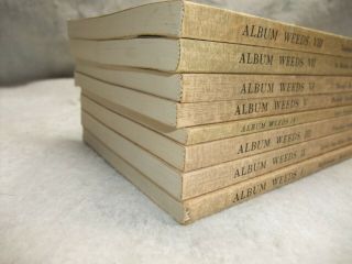 Vintage Album Weeds How to Detect Forged Stamps 1 - 8 Volume Set Earee Book RARE 4