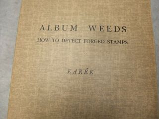Vintage Album Weeds How to Detect Forged Stamps 1 - 8 Volume Set Earee Book RARE 6