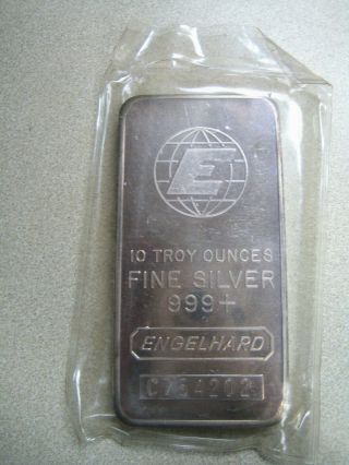Engelhard Vintage 10 Troy Oz Fine Silver Package.  Very Rare C754202