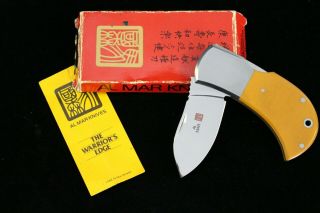 Al Mar Bulldog 2 Seki - Japan Usa Pocketknife Vintage