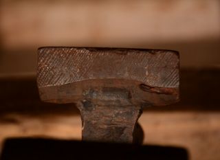 Antique VTG Blacksmith Post Vise Tool 4 