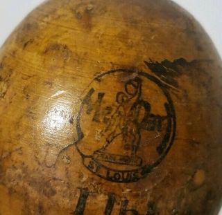 11 Vintage Wooden Exercise Weights Dumbbell Antique 1lb 1 pound 4