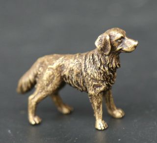 1.  8 " Collect Chinese Fengshui Bronze Lovable 12 Zodiac Animal Dog Wealth Statue