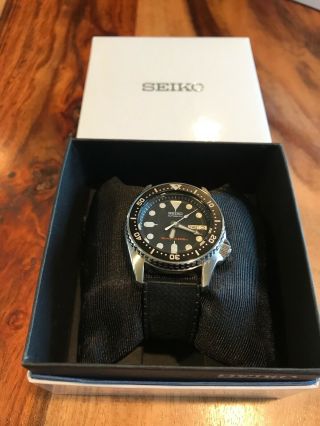 Seiko Skx013k2 Wrist Watch Diver Skx013 Midsize Automatic