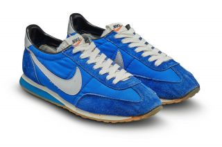 Vintage Og Nike Roadrunner Hexagon Waffles Blue Running Shoes Size 10
