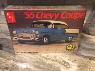 Vintage Amt 1/16 Scale 1955 Chevy Coupe Model Kit