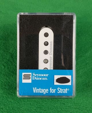 Seymour Duncan Ssl - 1 Vintage Staggered For Strat Single - Coil Guitar Pickup White