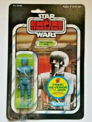 Vintage Star Wars 2 - 1b Two - Onebee Empire Strikes Back Revenge Jedi Moc 1982