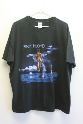 Vintage 1997 Pink Floyd Double Sided T Shirt Sz Xl Anvil 90s