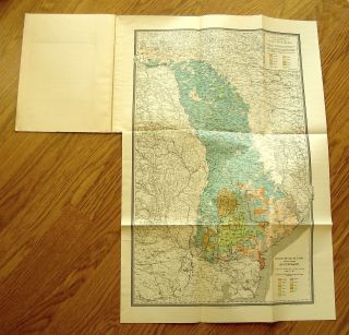 h643 Romania 1940 Memorandum WW2 big ethnographic map Moldova Basarabia Bucovina 4
