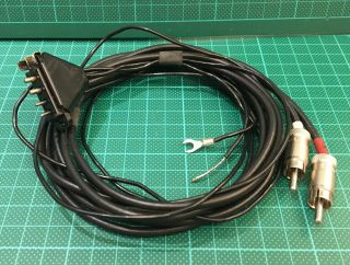 Vintage Sme Tonearm Cable (1 Metre) For Sme 3012 / 3009 (second Pair)