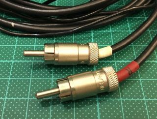 Vintage SME Tonearm Cable (1 Metre) for SME 3012 / 3009 (second pair) 5