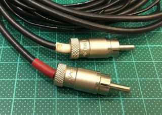 Vintage SME Tonearm Cable (1 Metre) for SME 3012 / 3009 (second pair) 6