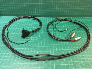 Vintage SME Tonearm Cable (1 Metre) for SME 3012 / 3009 (second pair) 7