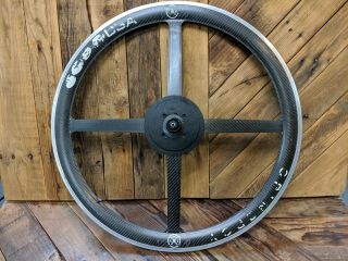 Vintage Spinergy Rev X Carbon Fiber 700c Rear Road Bike Wheel