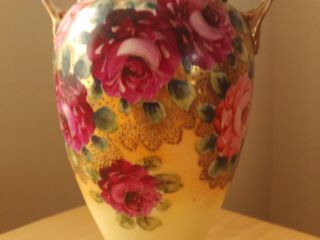 Vintage Oriental Ceramic Vase 9 1/2 