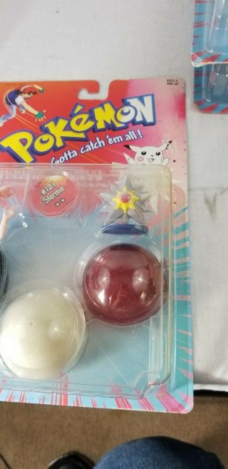 VTG 1998 Hasbro Pokemon Deluxe Trainers Ash,  Misty,  James,  and Jesse org packaging 8