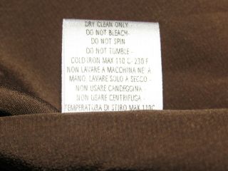 Rare Gucci Tom Ford Vintage Chocolate Brown Silk Shirt Size US 16 / IT 41 NWT 5